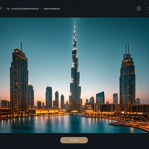 UAE skyline